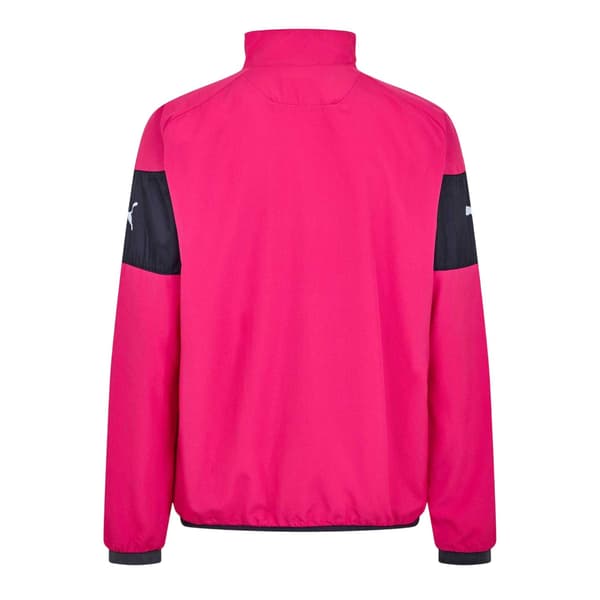 Puma Herr Indomitable Colour Block Avslappnad Passform Långärmad Jacka Pink XL