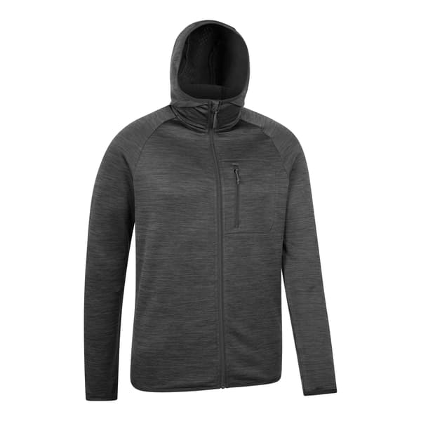 Mountain Warehouse Marker Active Hoodie för män S Grå Grey S