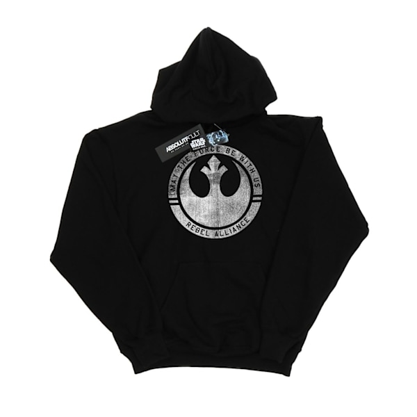 Star Wars Rogue One May The Force Be With Us Hoodie M Svart Black M
