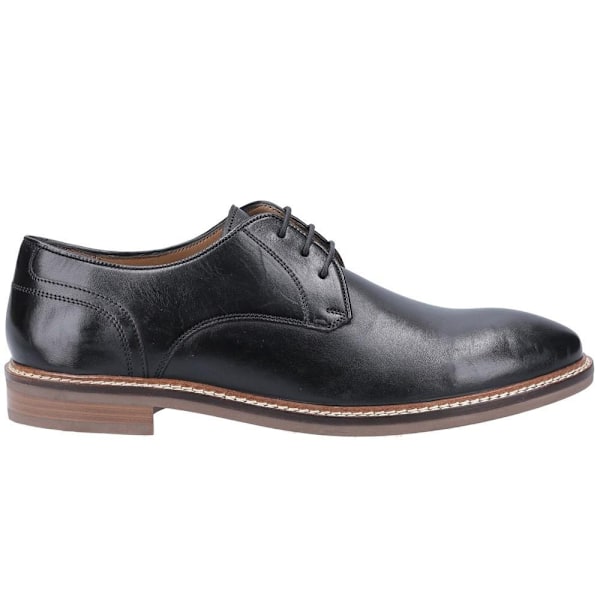 Hush Puppies herr Brayden läderskor 8 UK svart Black 8 UK