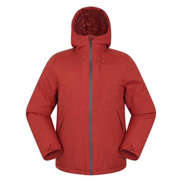 Mountain Warehouse Herr Heard Vadderad Vattentät Jacka XXL Rost Rust XXL