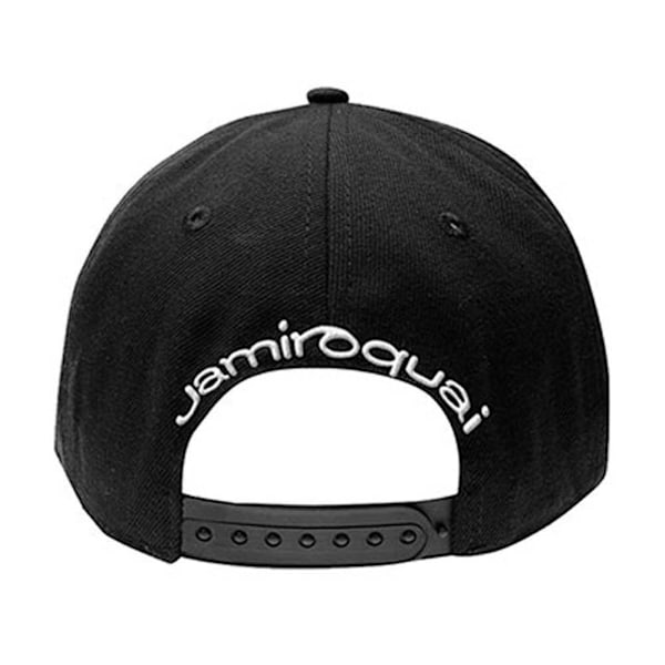 Jamiroquai Unisex Vuxen Logo Baseball Cap En Storlek Svart/Vit Black/White One Size