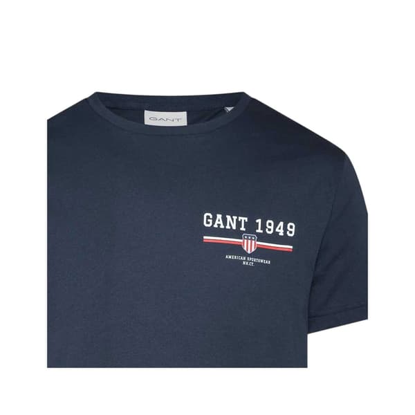 Gant Herr 1949 Regular T-shirt L Marin Marine L