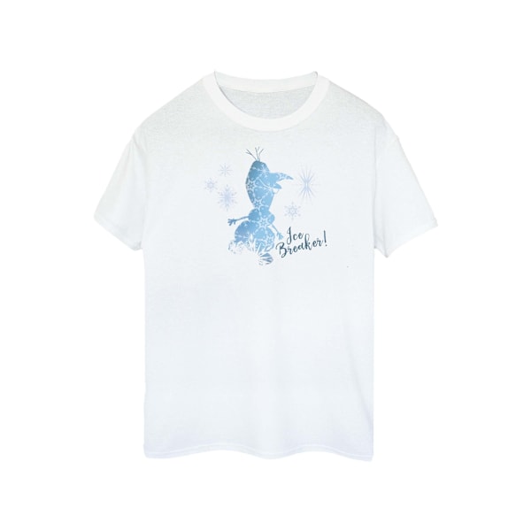 Disney Dam/Damer Frozen 2 Olaf Ice Breaker Bomull Boyfriend White S