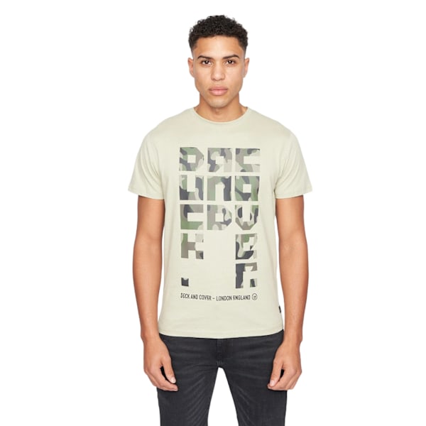 Duck and Cover Camotown T-shirt för män S Light Sage Light Sage S