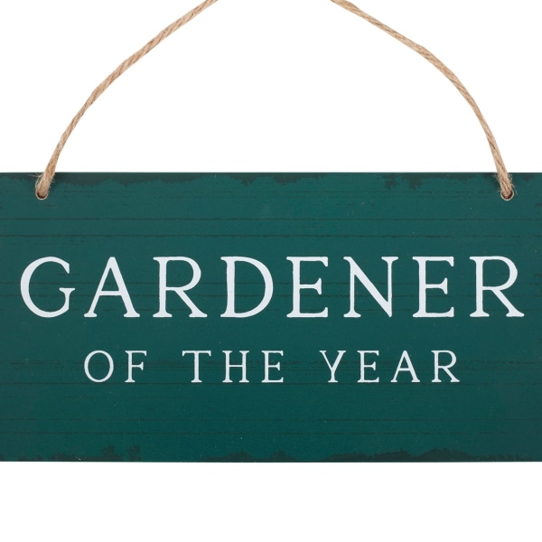 Something Different Gardener Of The Year Hängande skylt One Size Green/White/Brown One Size