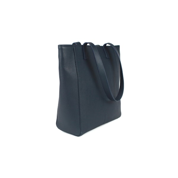 Eastern Counties Läder Dam/Dam Polly Kontrastficka Tote Navy/Pink One size