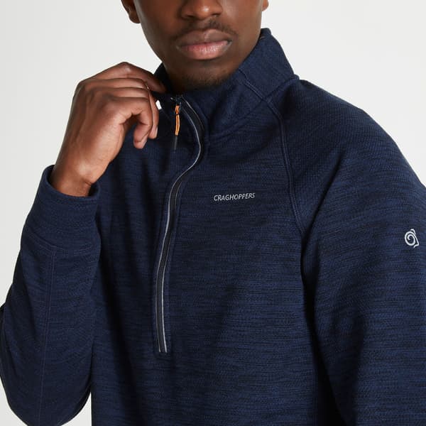 Craghoppers Herr Stromer Half Zip Fleece S Marinblå Navy Blue S