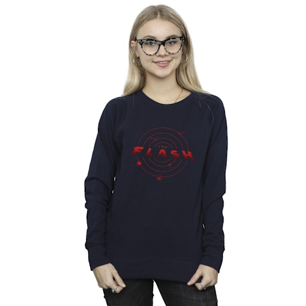 DC Comics Dam/Kvinnor The Flash Multiverse Rings Sweatshirt X Navy Blue XXL