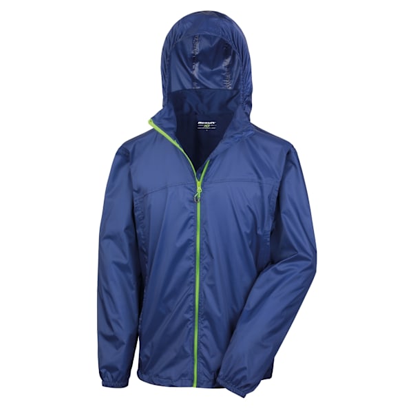 Result Unisex HDi Quest Hydradri Lättviktig Vattentät Jacka Navy / Lime M