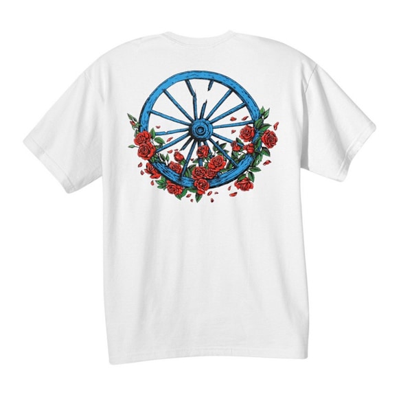 Grateful Dead Unisex Vuxen Bertha & Logo T-Shirt M Vit White M