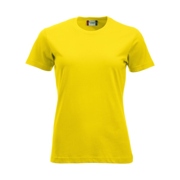 Clique Dam/Dam Ny klassisk T-shirt S Lemon Lemon S