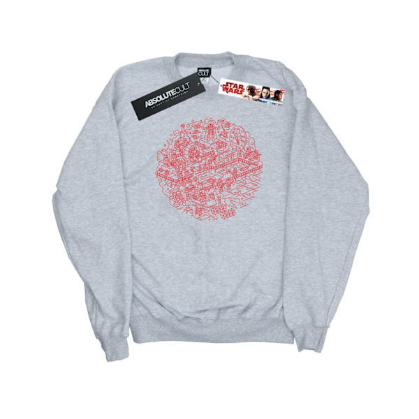 Star Wars Jul Dödsstjärnan Sweatshirt L Sports Grey Sports Grey L
