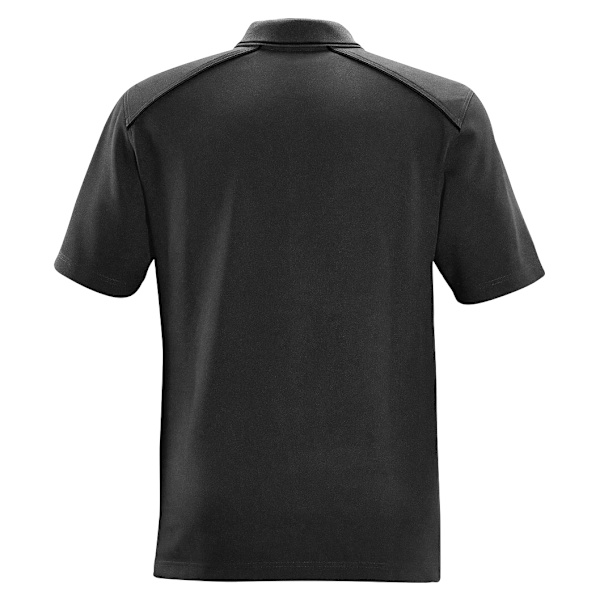 Stormtech Mens Endurance HD Polo Shirt XL Svart/Dolphin Black/Dolphin XL