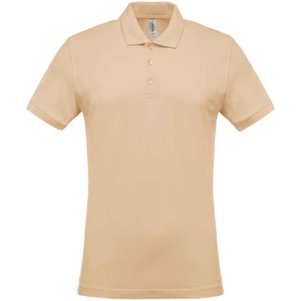 Kariban Herr Pique Poloshirt XXL Ljus Sand Light Sand XXL