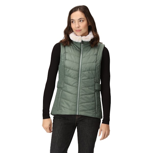 Regatta Wildrose Baffled Gilet för Kvinnor/Dam 8 UK Mörkgrön Dark Forest Green 8 UK