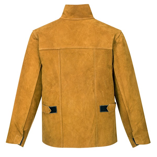 Portwest Herrar Läder Svetsjacka XL Tan Tan XL
