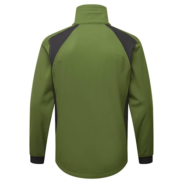 Portwest WX2 Eco 2-lagers softshelljacka för män S Olivgrön Olive Green S