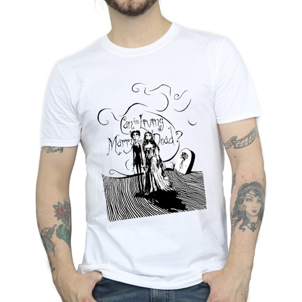 Corpse Bride Herr Marry The Dead T-shirt S Vit White S