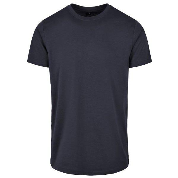 Bygg ditt varumärke Basic T-shirt med rund hals för män XXL Marinblå Navy XXL