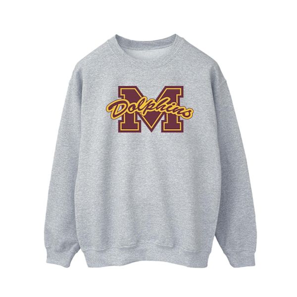 Netflix Mens Sex Education M Dolphins Sweatshirt 4XL Sports Grå Sports Grey 4XL