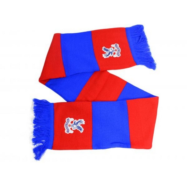 Crystal Palace FC Bar Scarf One Size Röd/Blå Red/Blue One Size