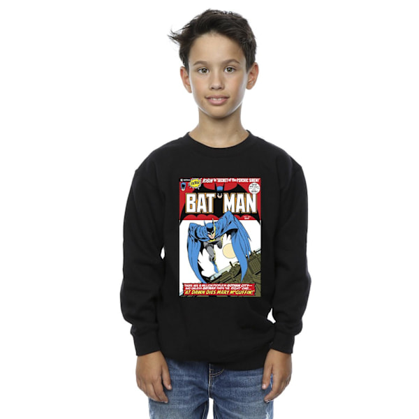 DC Comics Pojkar Running Batman Cover Sweatshirt 5-6 År Svart Black 5-6 Years