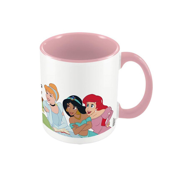 Disney Princess-karaktärer Mugg En Storlek Vit/Rosa White/Pink One Size