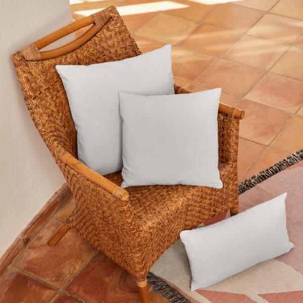 Westford Mill Fairtrade Cotton Canvas Kuddfodral L Naturlig Natural L