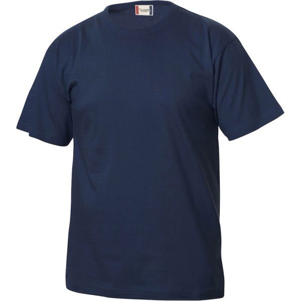 Clique Barn/Barn Basic T-Shirt 3-5 År Mörk Marinblå Dark Navy 3-5 Years