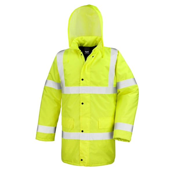 SAFE-GUARD by Result Herr Motorway Hi-Vis Jacka XL Gul Yellow XL