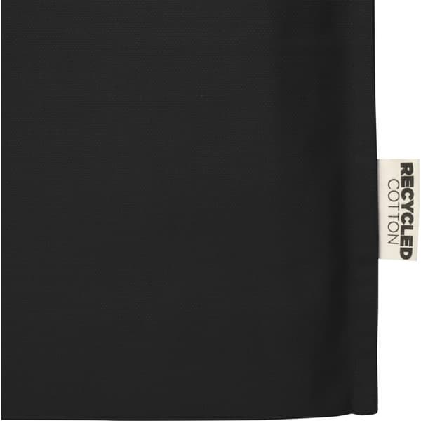Återvunnen Kilförsedd 14L Tygväska One Size Solid Svart Solid Black One Size