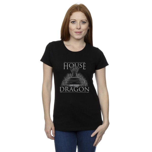 Game Of Thrones: House Of The Dragon Dam/Dam Tron Text Black XXL