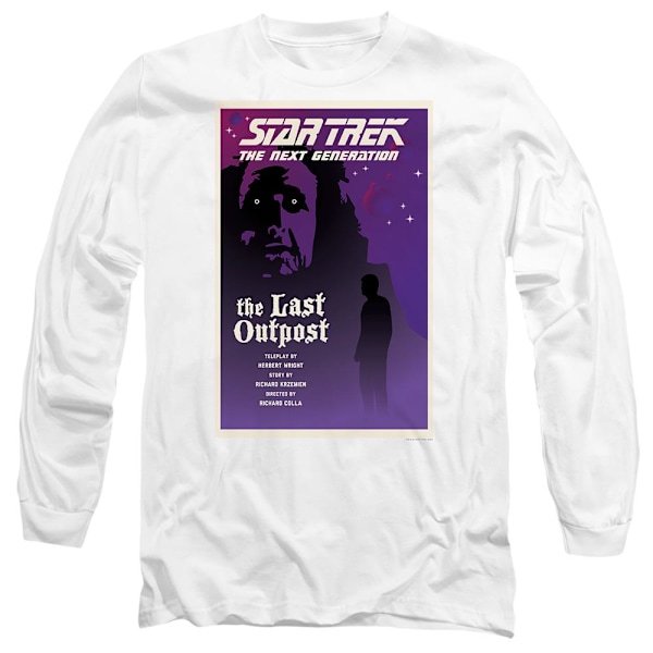 Star Trek Unisex Vuxen The Next Generation Säsong 1 Avsnitt 5 T-shirt White XXL