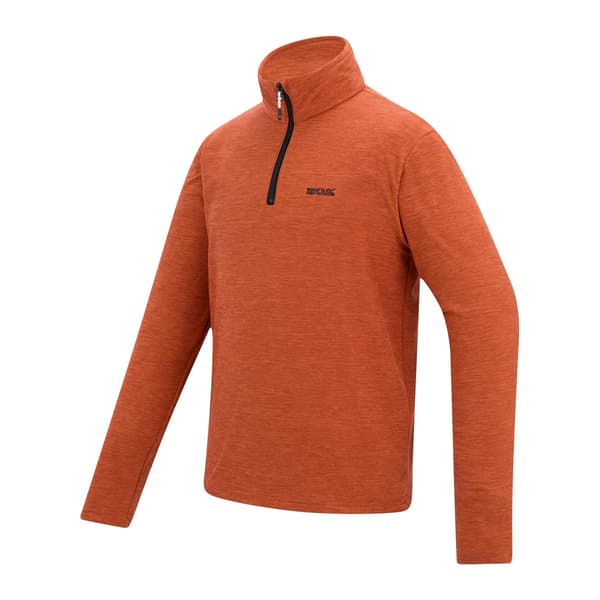 Regatta Herr Thompson Marl Half Zip Fleecejacka M Rostig Orange Rusty Orange M