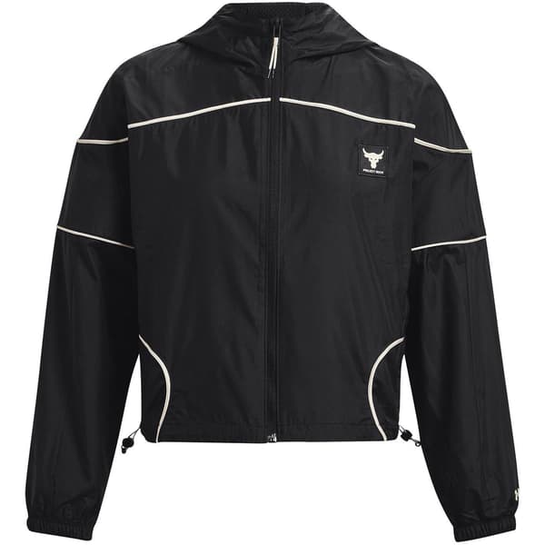 Under Armour Dam Project Rock Reflekterande Jacka med Huva Black 8 UK