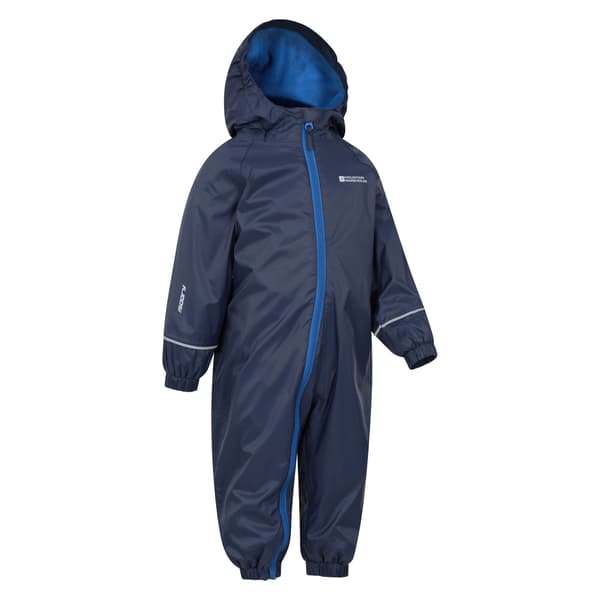 Mountain Warehouse Barn/Barn Spright Vattentät Regndräkt Navy 2-3 Years
