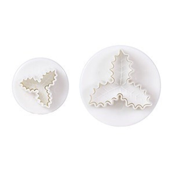 Culpitt Leaf Cookie Cutter (paket med 2) One Size Vit White One Size