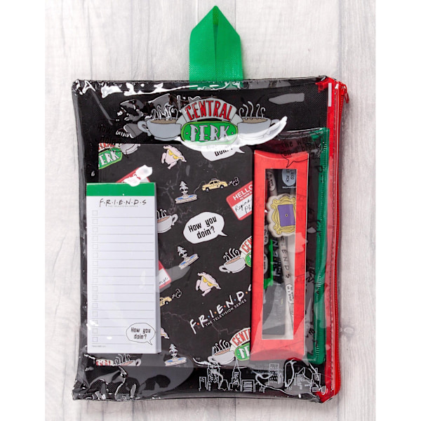 Friends Bumper Stationery Set (8-pack) One Size Svart Black One Size