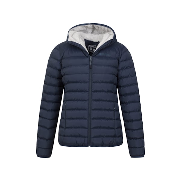 Mountain Warehouse Damjacka med Fuskpälsfodrad för Kvinnor/Damer 1 Navy 10 UK