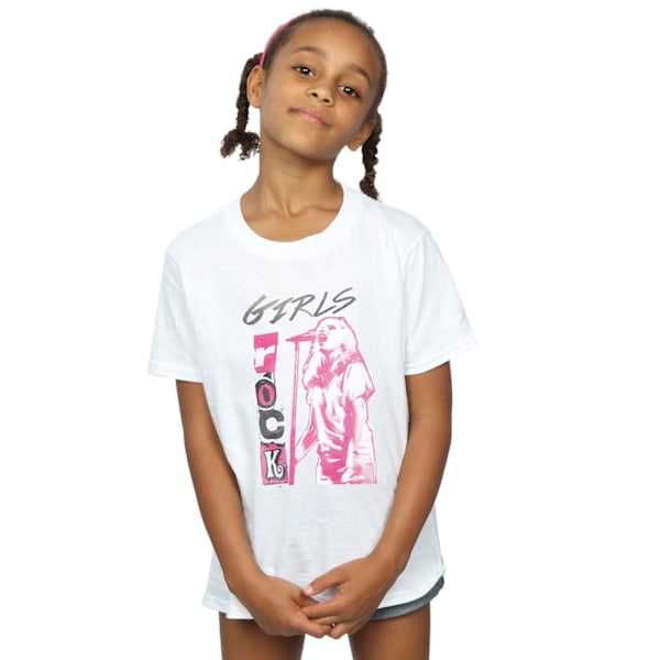 Debbie Harry Girls Girls Rock Bomull T-shirt 9-11 år Vit White 9-11 Years