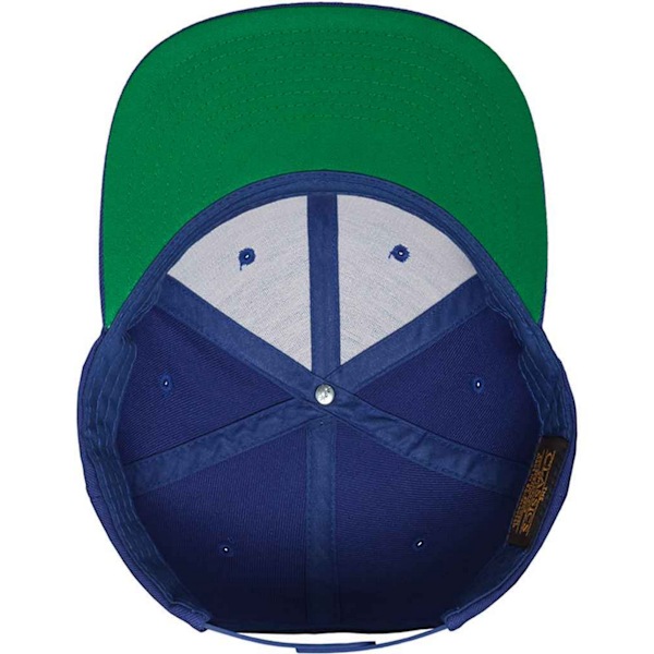 Flexfit Classic Snapback Cap för män, en storlek, kungligt blå Royal Blue One Size