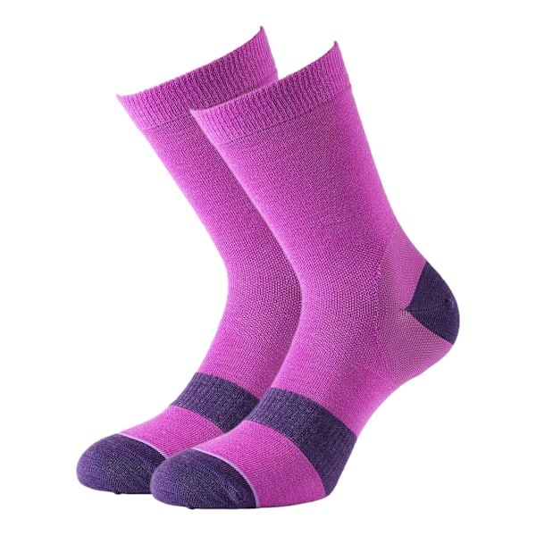 1000 Mile Womens/Ladies Approach Walking Socks S Fuchsia Fuchsia S