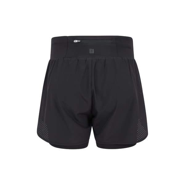 Mountain Warehouse Dam/Dam Dubbla Lager Löparshorts Black 10 UK