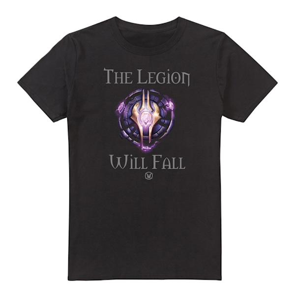World of Warcraft Herrarnas The Legion T-shirt M Svart Black M
