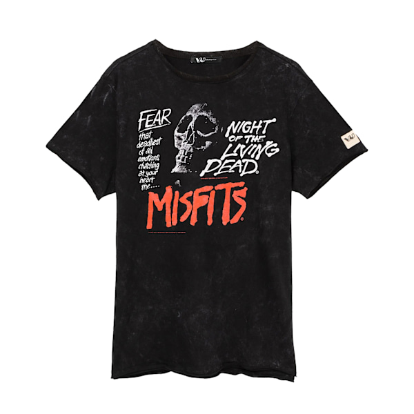 Misfits Unisex Adult Night Of The Living Dead T-Shirt XL Svart/ Black/White XL