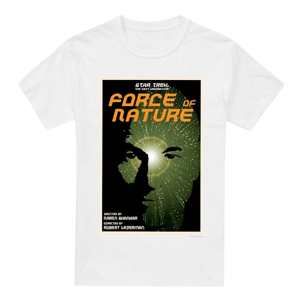 Star Trek Herr The Next Generation Säsong 7 Avsnitt 9 T-Shirt 4 White 4XL