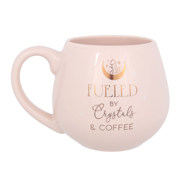 Something Different Kristaller Och Kaffe Rund Mugg En Storlek Rosa Pink One Size
