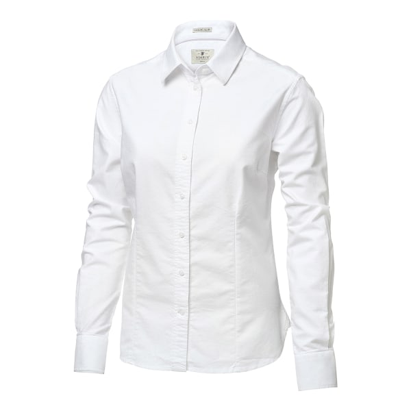 Nimbus Dam/Kvinnor Rochester Oxford Långärmad formell skjorta White XS