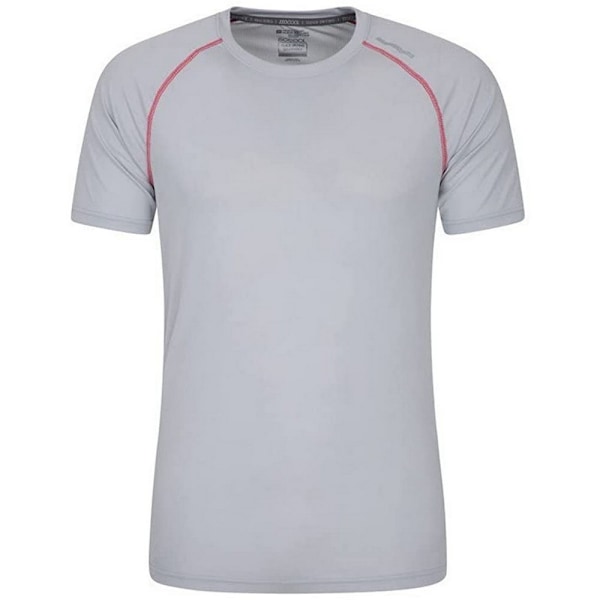 Mountain Warehouse Aero II T-shirt med korta ärmar för män, XL, ljusgrå Light Grey XL